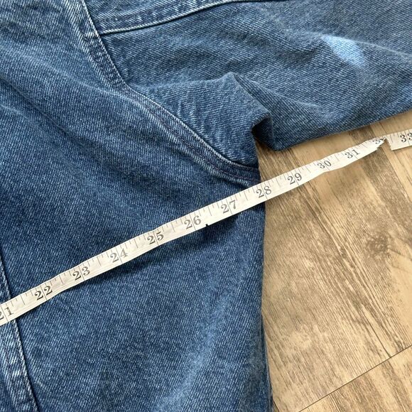 Vintage 80s Guess USA By George Marciano Denim Jacket Size Large - Picture 8 of 8